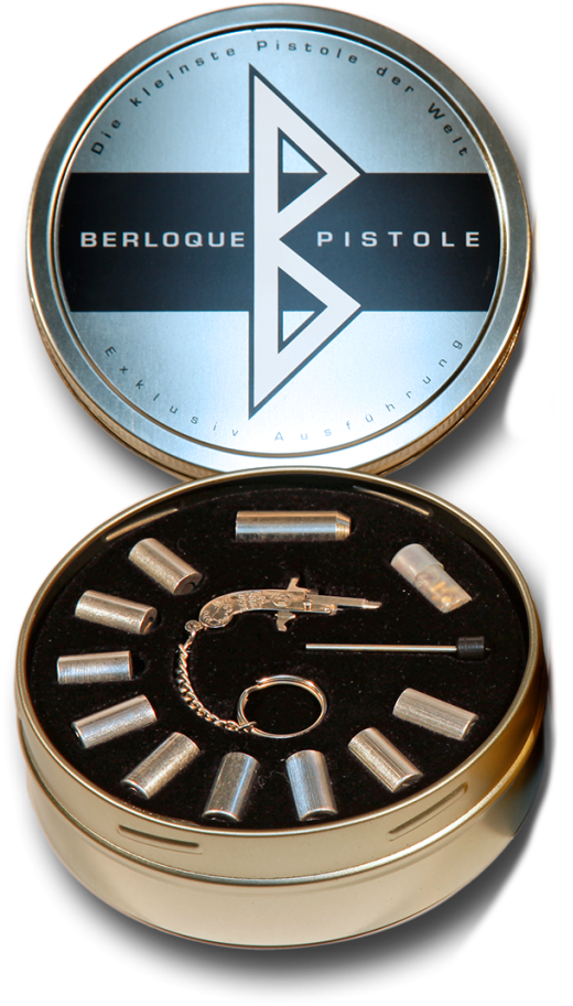 Berloque Pistolenset Nickel Berloque Pistolenset Nickel