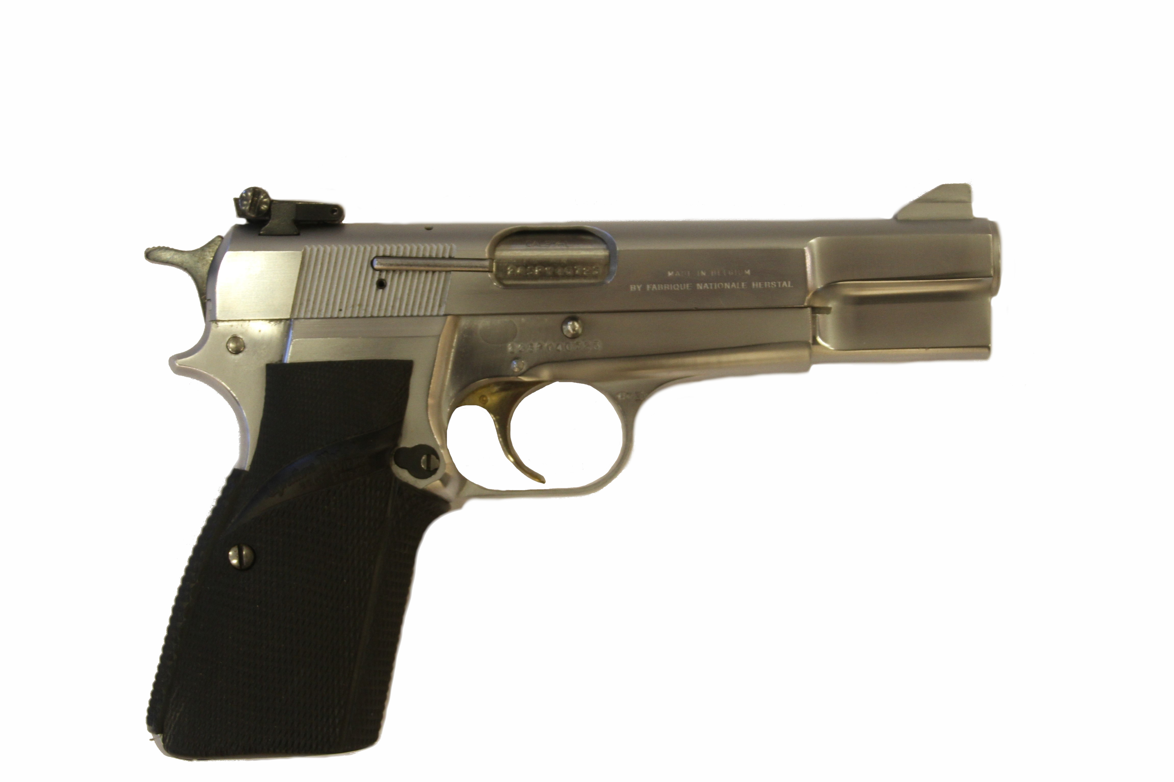 FN High Power Nickel 9mm Luger