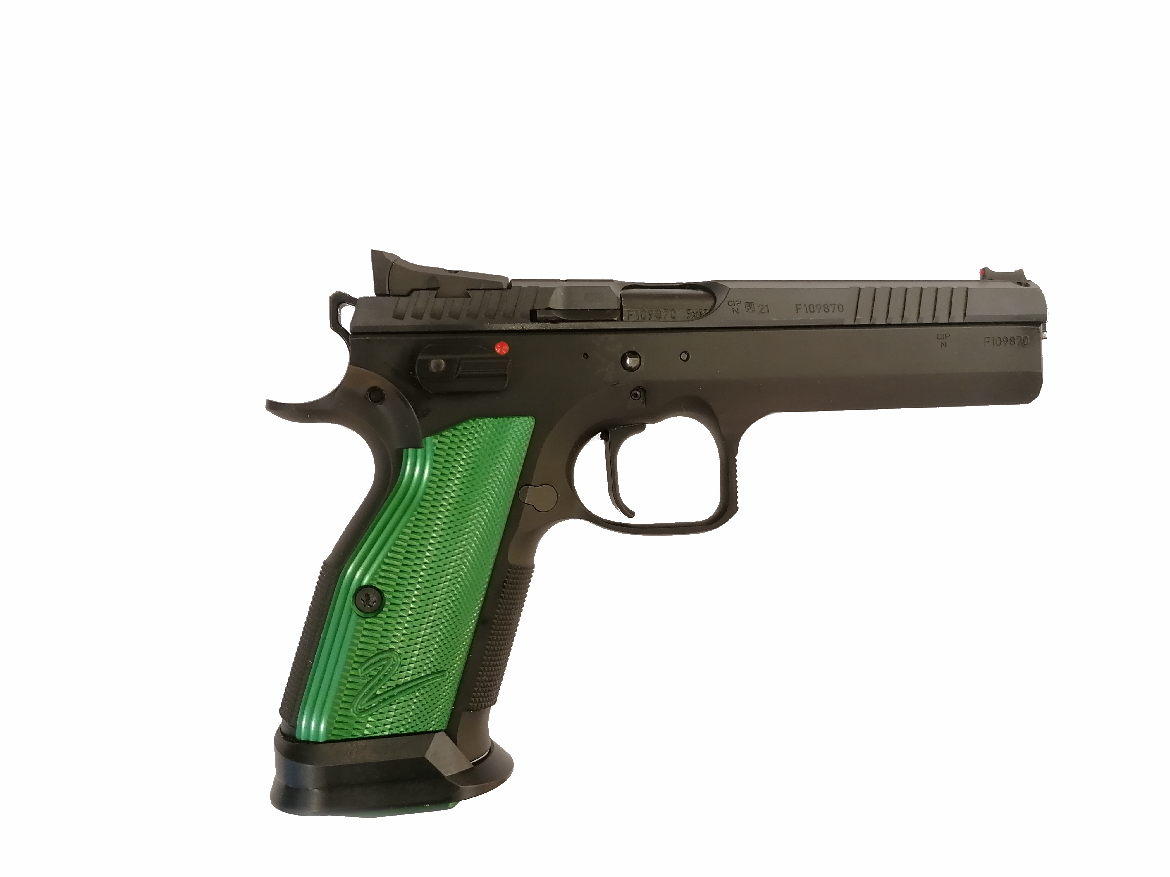 CZ 75 TS 2 Racing Green 9mm Lu CZ 75 TS 2 Racing Green 9mm Lu