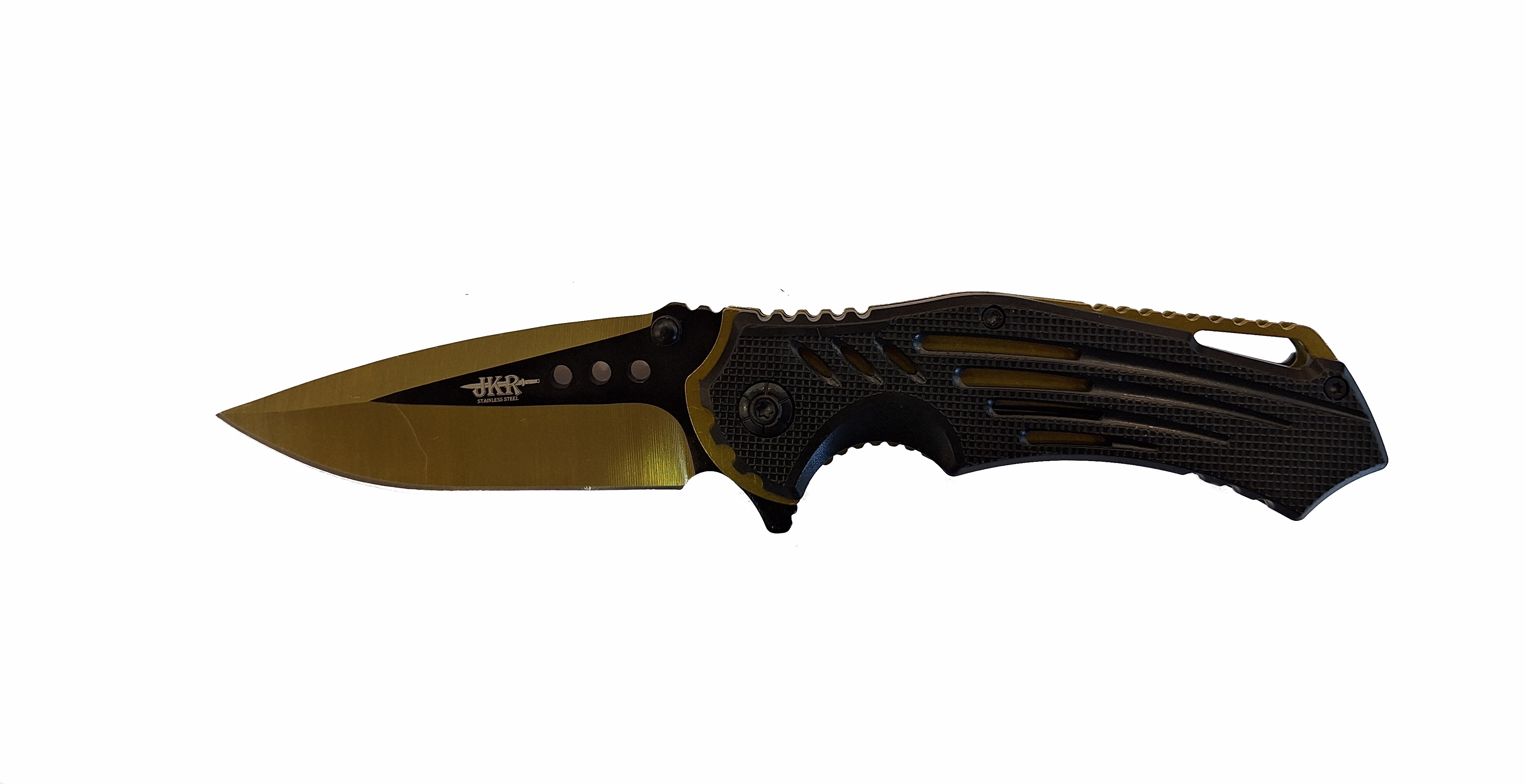 Kunath JKR Einhandmesser Gold