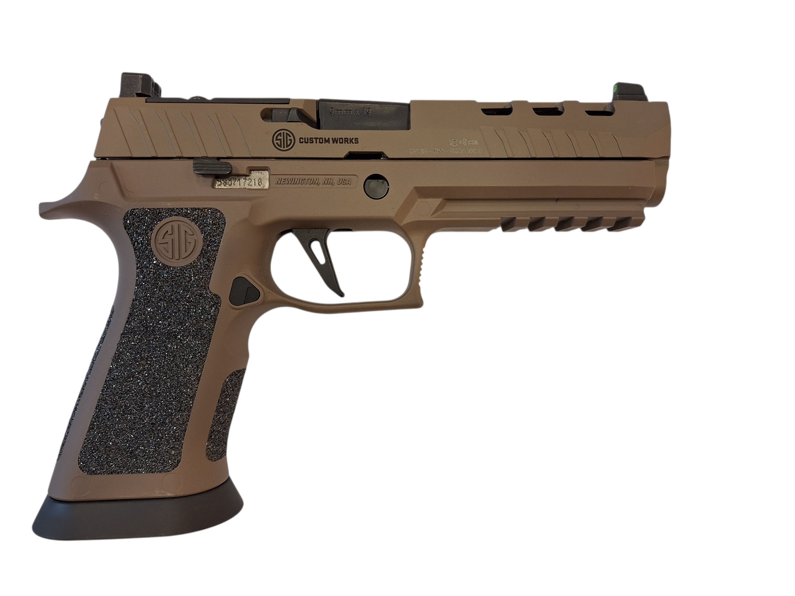 Sig Sauer P 320X5 DH Sand Cust
