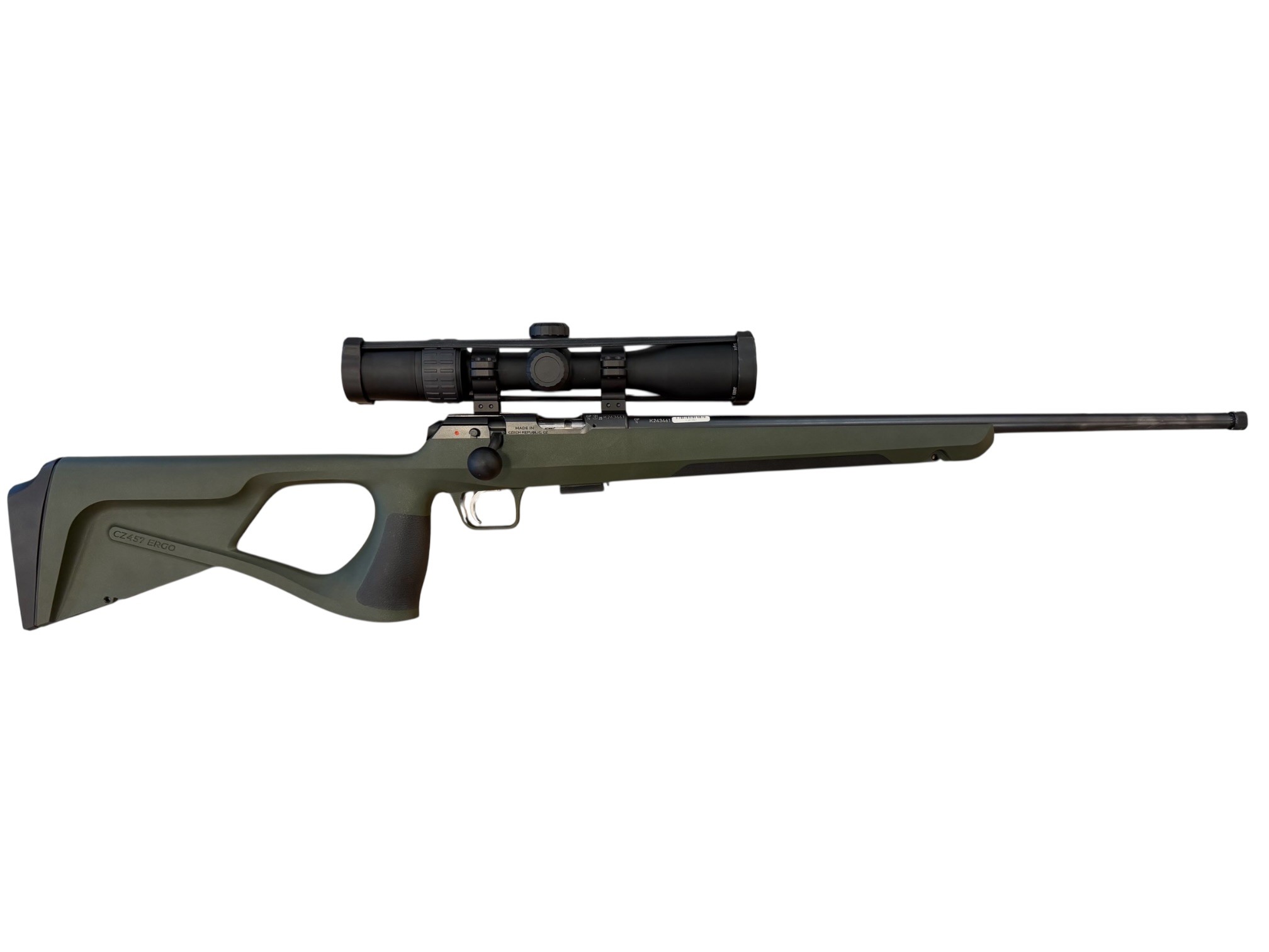 CZ 457 Ergo grün Set .22 l.r. CZ 457 Ergo grün Set .22 l.r.