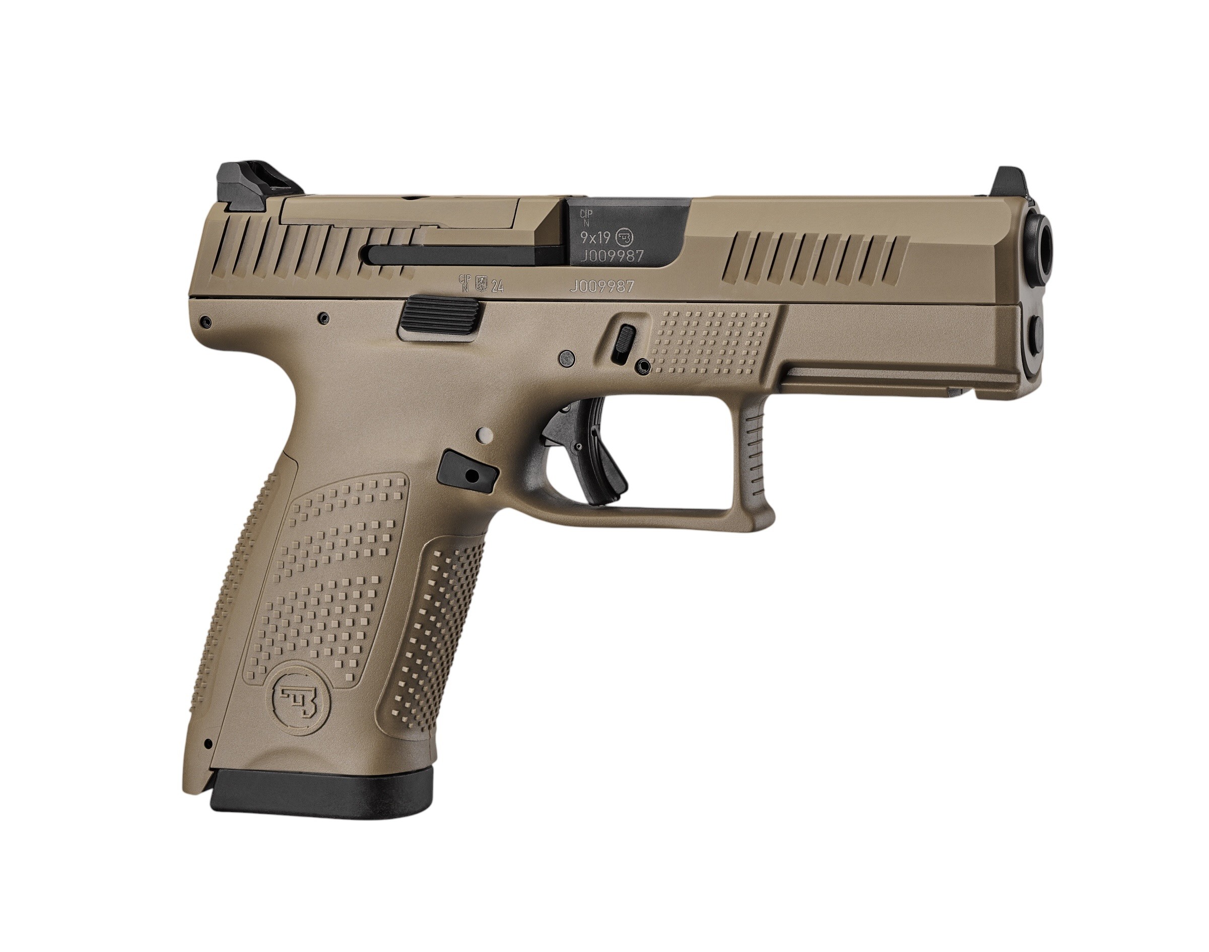 CZ P-10 C FDE 9mm Luger Pistol CZ P-10 C FDE 9mm Luger Pistol
